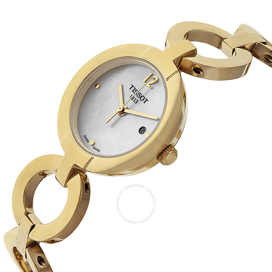 Tissot Pinky Mother of Pearl Dial Ladies Watch T0842103311700 - Dawson Watches #2