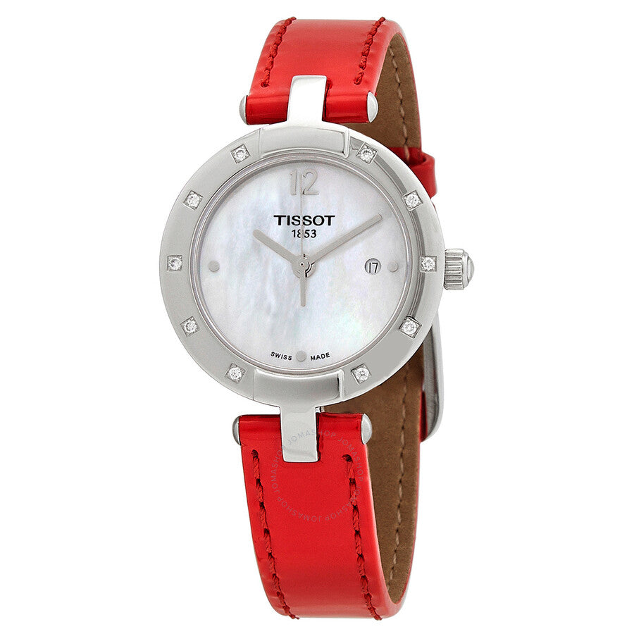 Tissot Pinky Quartz Diamond Ladies Watch T0842106611700 - Dawson Watches