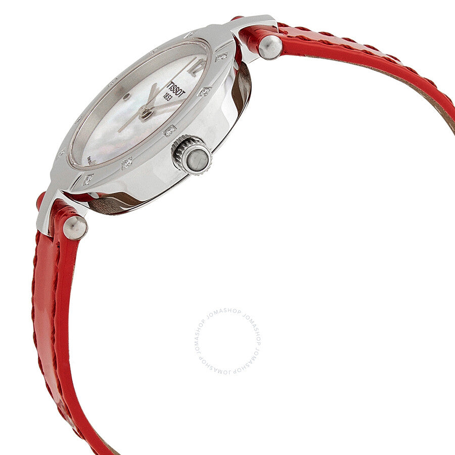 Tissot Pinky Quartz Diamond Ladies Watch T0842106611700 - Dawson Watches #2