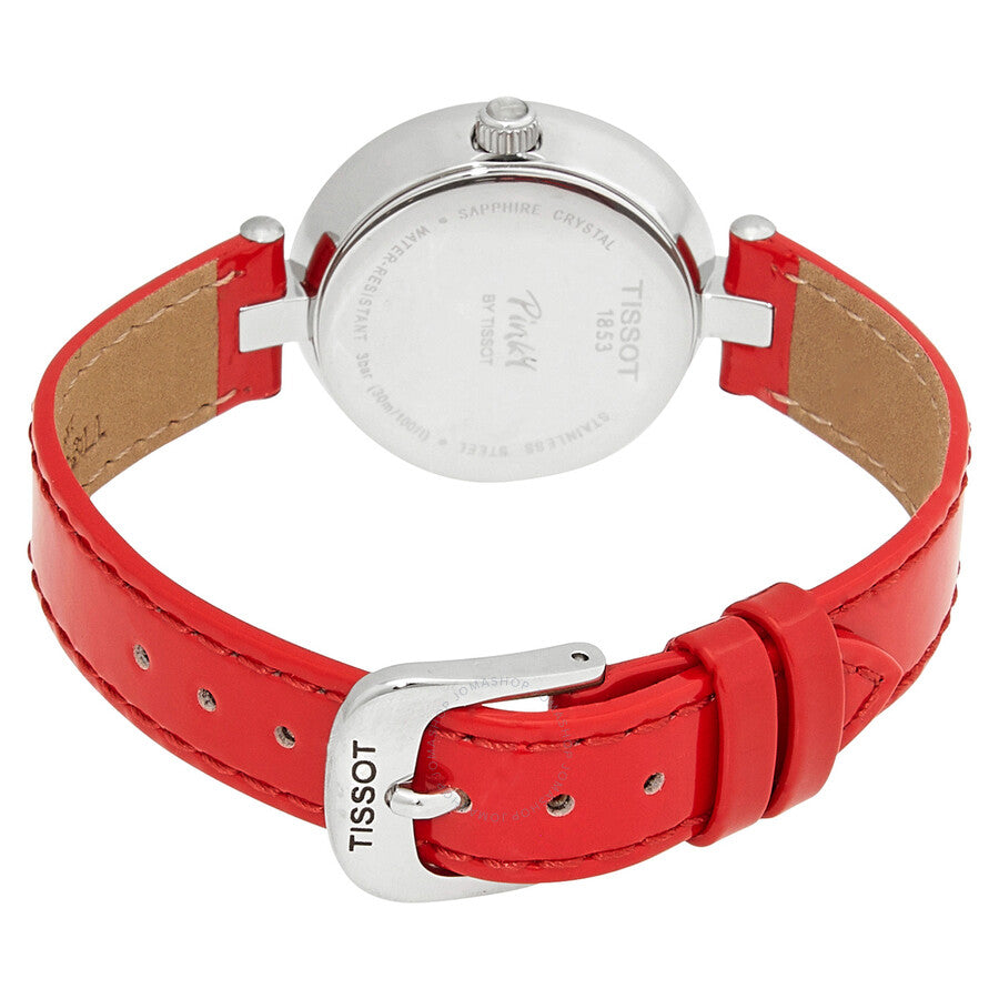 Tissot Pinky Quartz Diamond Ladies Watch T0842106611700 - Dawson Watches #3