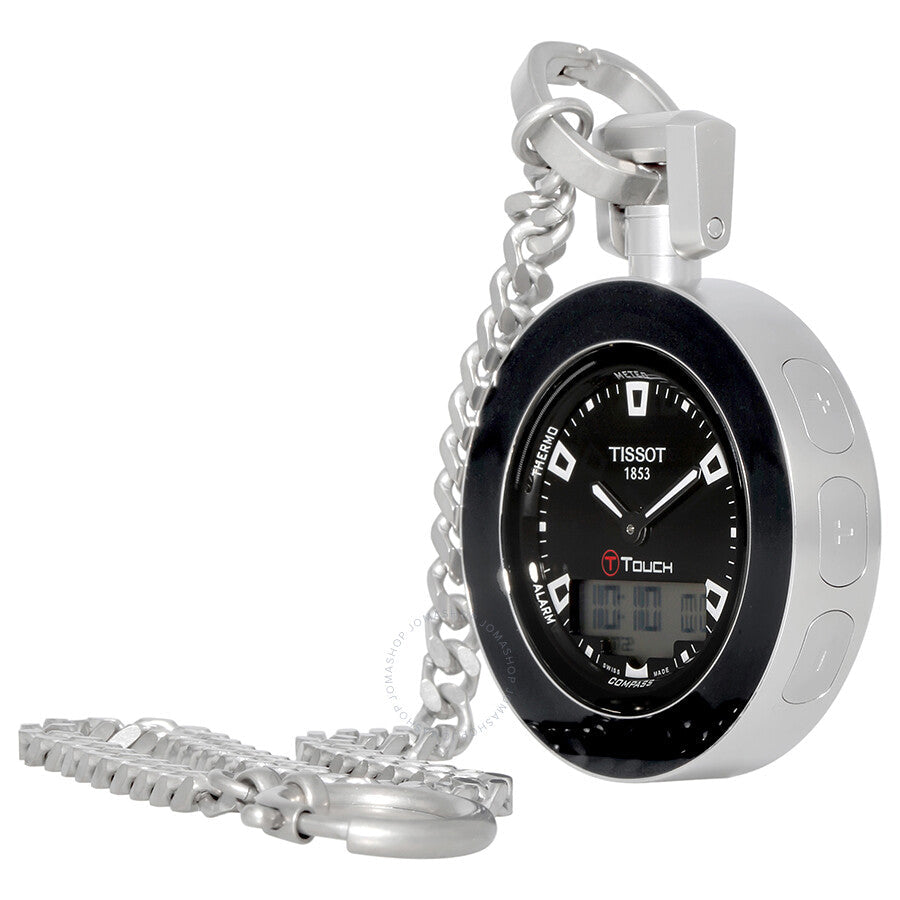 Tissot Pocket Touch Black Dial Men's Pocket Watch T8574201905100 - Dawson Watches #2