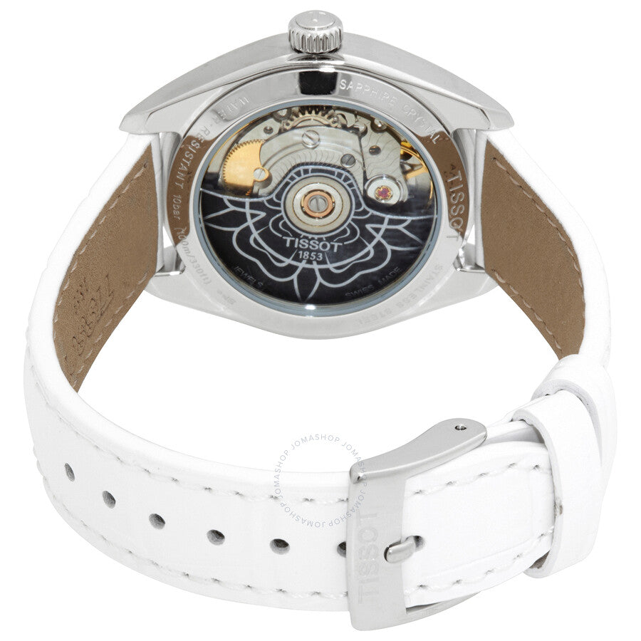 Tissot PR 100 Automatic Diamond White Mother of Pearl Dial Ladies Watch T101.207.16.116.01 - Dawson Watches #3