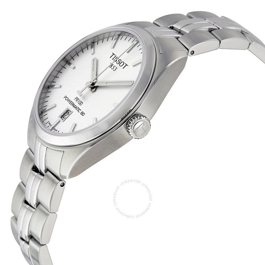 Tissot PR 100 Automatic Silver Dial Men's Watch T101.407.11.031.00 - Dawson Watches #2
