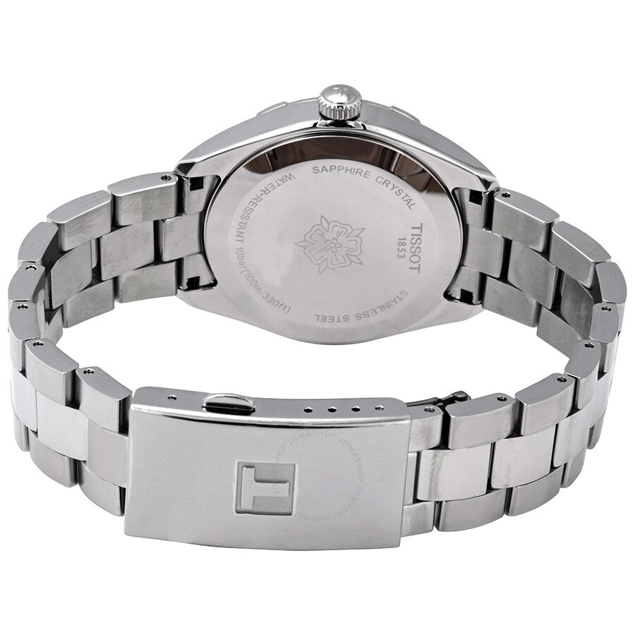 Tissot PR 100 Black Mother of Pearl Dial Ladies Watch T101.910.61.121.00 - Dawson Watches #3