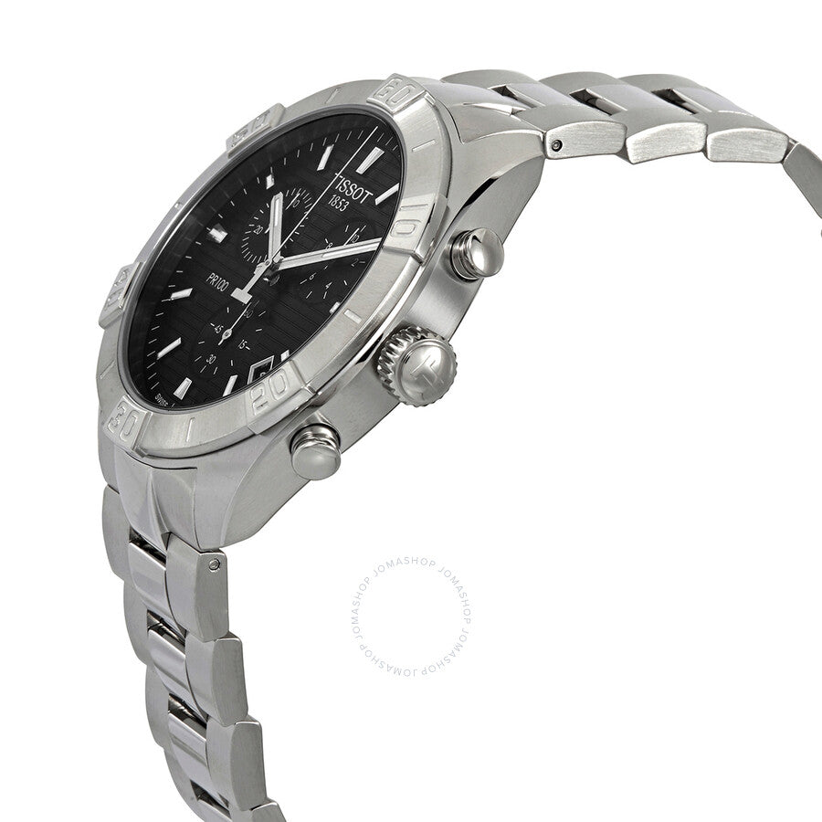 Tissot PR 100 Chronograph Quartz Black Dial Men's Watch T101.617.11.051.00 - Dawson Watches #2
