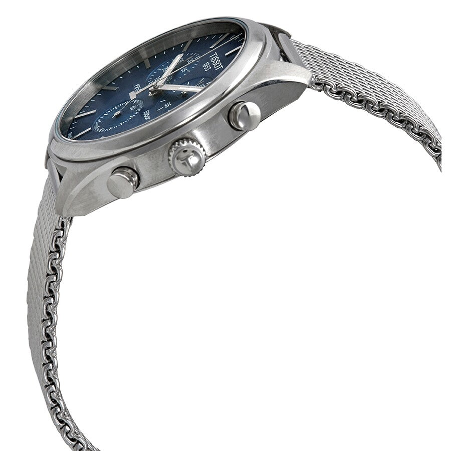 Tissot PR 100 Chronograph Quartz Blue Dial Men's Watch T101.417.11.041.00 - Dawson Watches #2