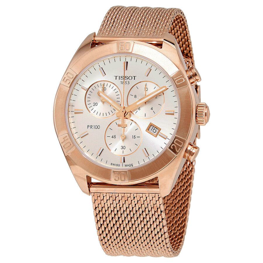 Tissot PR 100 Chronograph Quartz Silver Dial Men's Watch T101.917.33.031.00 - Dawson Watches