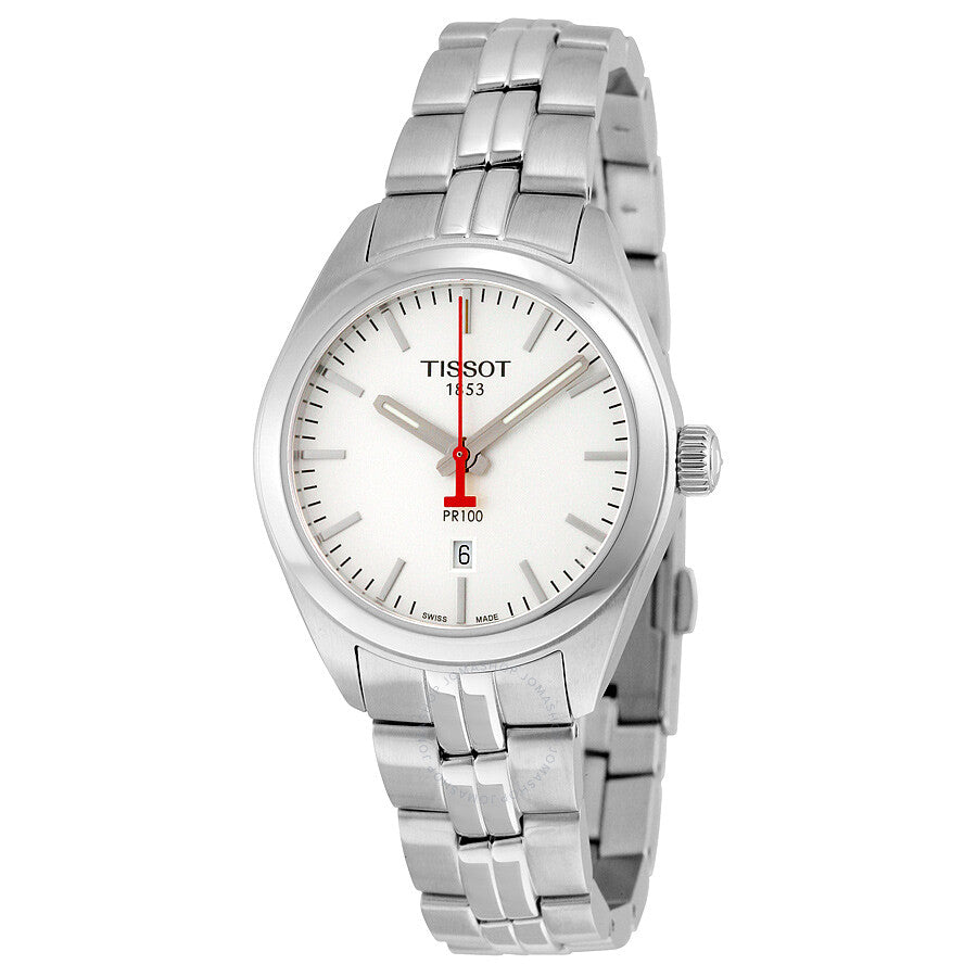 Tissot PR 100 NBA Special Edition Silver Dial Ladies Watch T101.210.11.031.00 - Dawson Watches