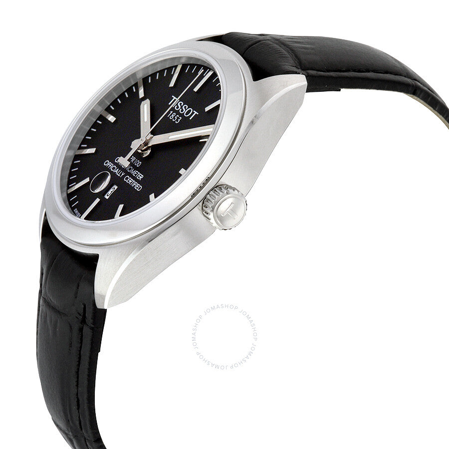 Tissot PR 100 Chronometer Black Dial Ladies Watch T101.251.16.051.00 - Dawson Watches #2