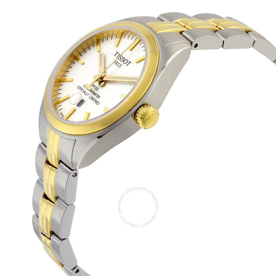 Tissot PR100 Chronometer Two-tone Ladies Watch T1012512203100 - Dawson Watches #2