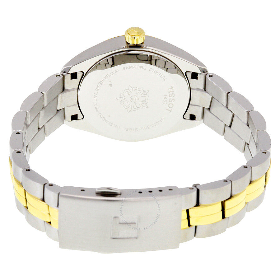 Tissot PR100 Chronometer Two-tone Ladies Watch T1012512203100 - Dawson Watches #3