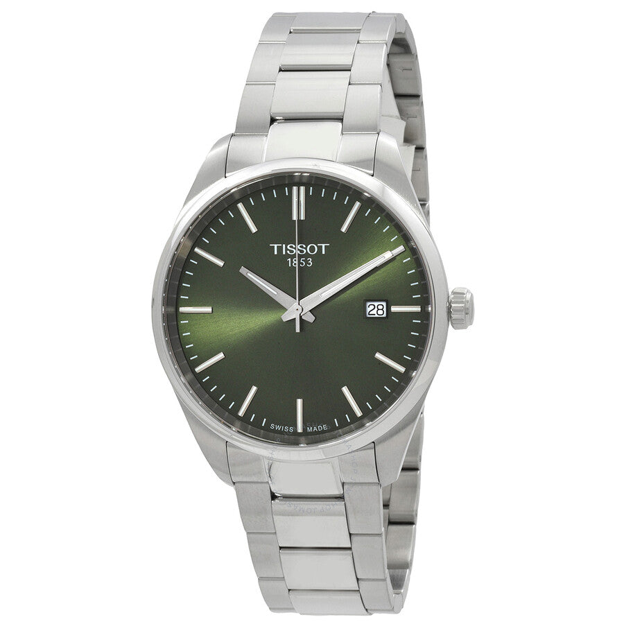 Tissot PR 100 Quartz Green Dial Men's Watch T1504101109100 - Dawson Watches