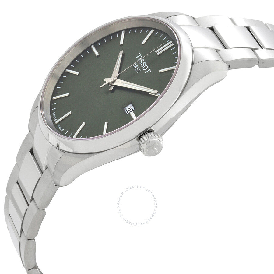 Tissot PR 100 Quartz Green Dial Men's Watch T1504101109100 - Dawson Watches #2