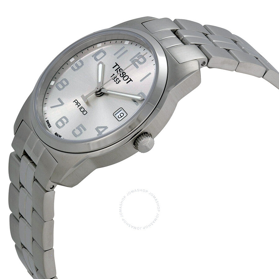 Tissot PR 100 Silver Dial Bracelet Men's Watch T0494101103201 - Dawson Watches #2