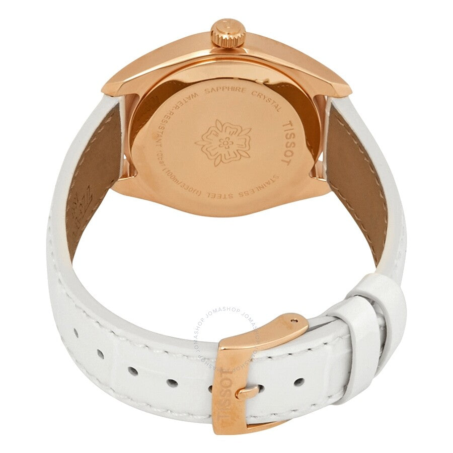 Tissot PR 100 Silver Dial Ladies Leather Watch T101.210.36.031.01 - Dawson Watches #3