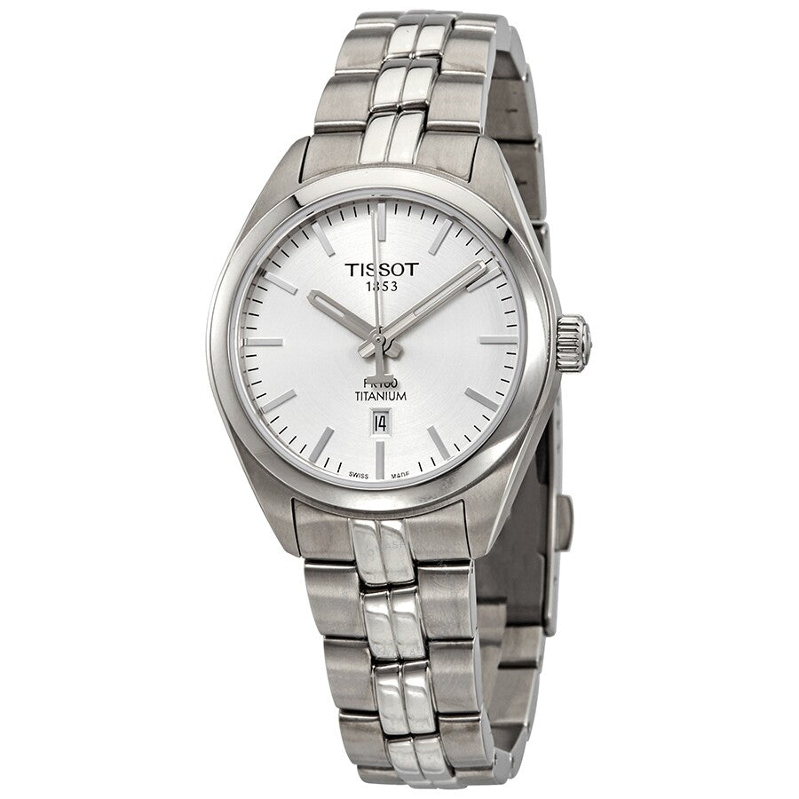 Tissot PR 100 Quartz Silver Dial Ladies Watch T101.210.44.031.00 - Dawson Watches