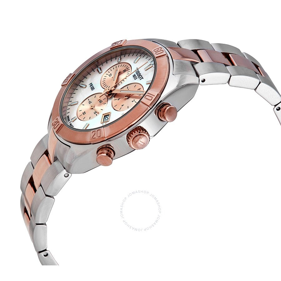 Tissot PR 100 Sport Chic Chronograph Quartz Ladies Watch T101.917.22.151.00 - Dawson Watches #2