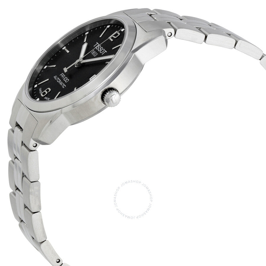 Tissot PR100 Automatic Black Dial Men's Watch T0494071105700 - Dawson Watches #2