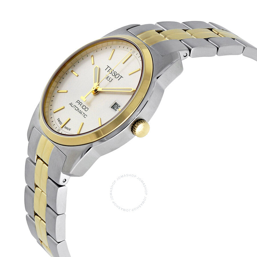 Tissot PR100 Automatic Silver Dial Men's Watch T0494072203100 - Dawson Watches #2