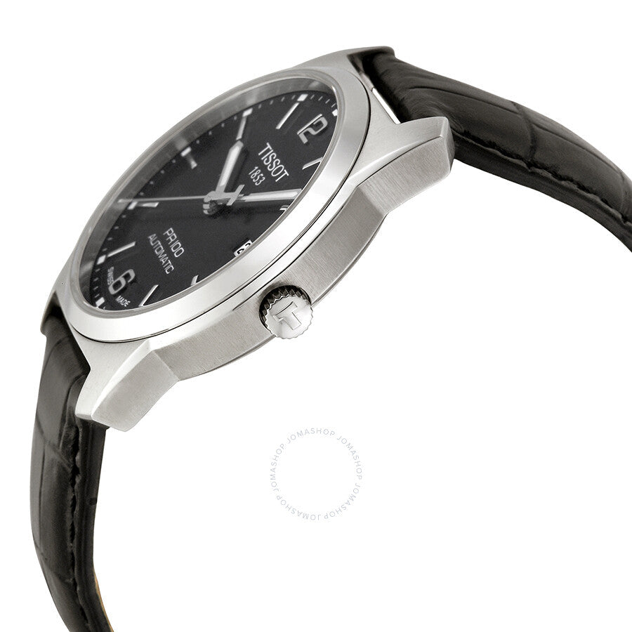 Tissot PR100 Automatic  Black Dial Men's Watch T0494071605700 - Dawson Watches #2