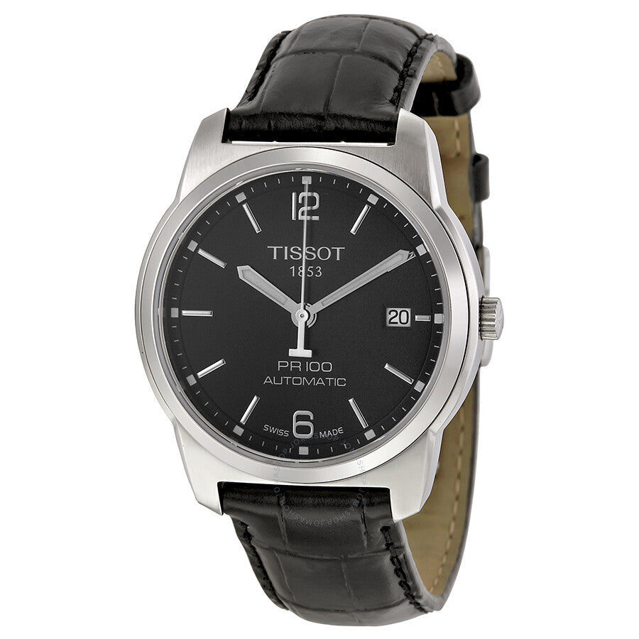 Tissot PR100 Automatic  Black Dial Men's Watch T0494071605700 - Dawson Watches