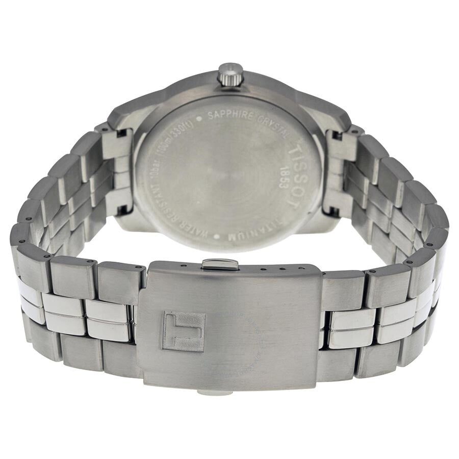 Tissot PR100 Black Dial Titanium Men's Watch T0494104405100 - Dawson Watches #3