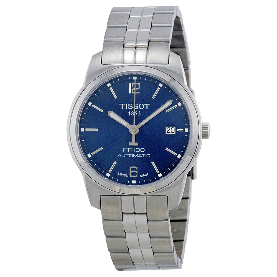Tissot PR100 Classic Blue Dial Men's Watch T0494071104700 - Dawson Watches