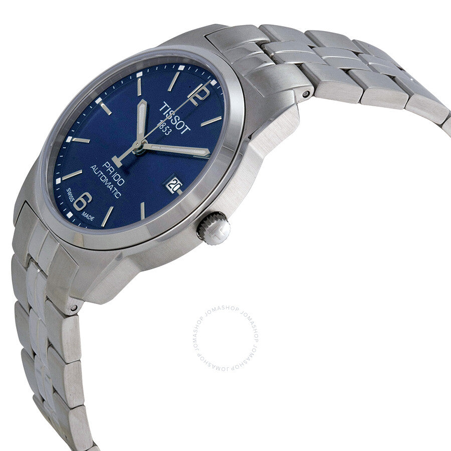 Tissot PR100 Classic Blue Dial Men's Watch T0494071104700 - Dawson Watches #2