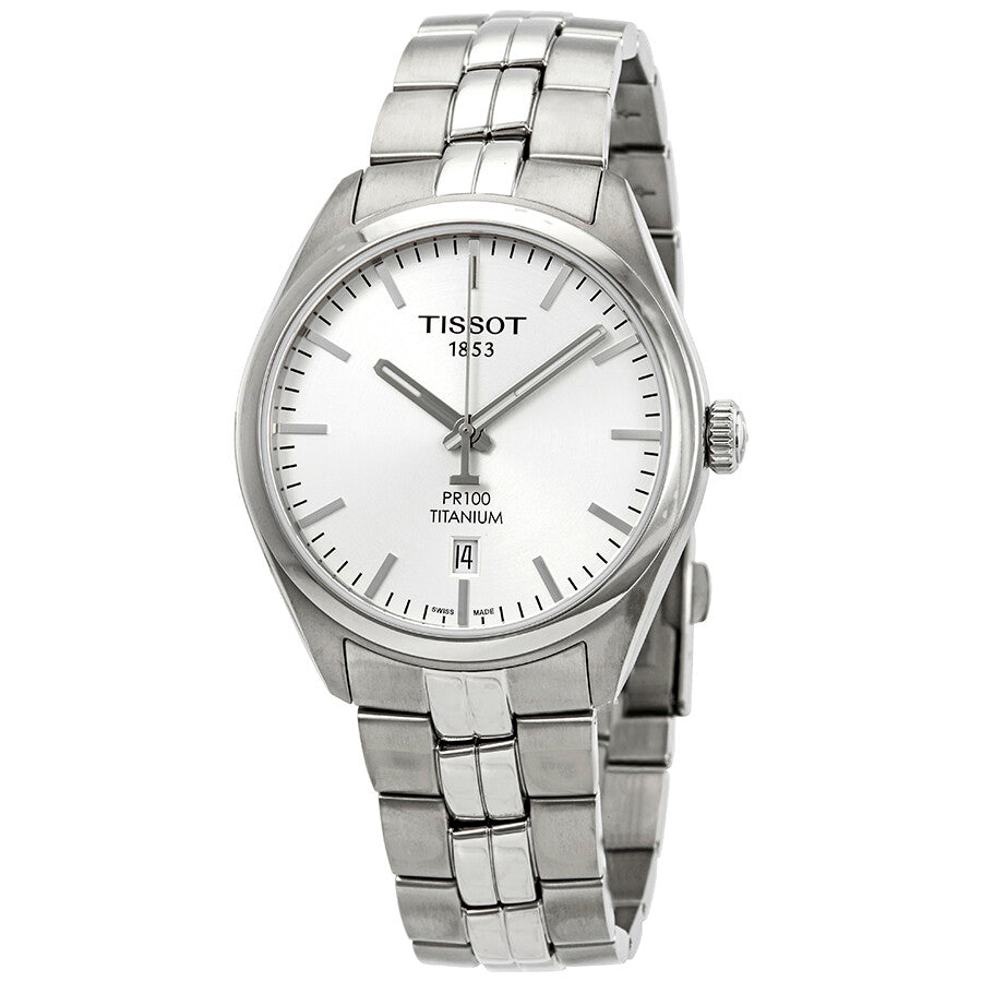 Tissot PR100 Silver Dial Men's Watch T101.410.44.031.00 - Dawson Watches