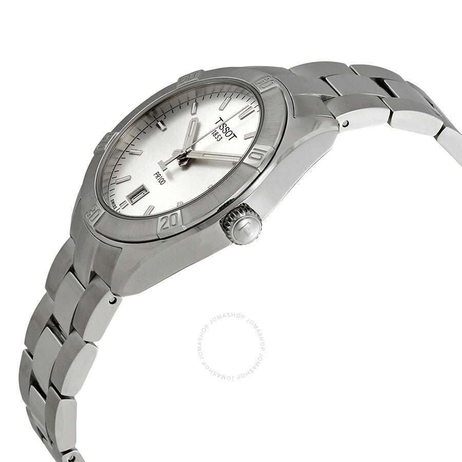 Tissot PR100 Silver Dial Stainless Steel Ladies Watch T101.910.11.031.00 - Dawson Watches #2