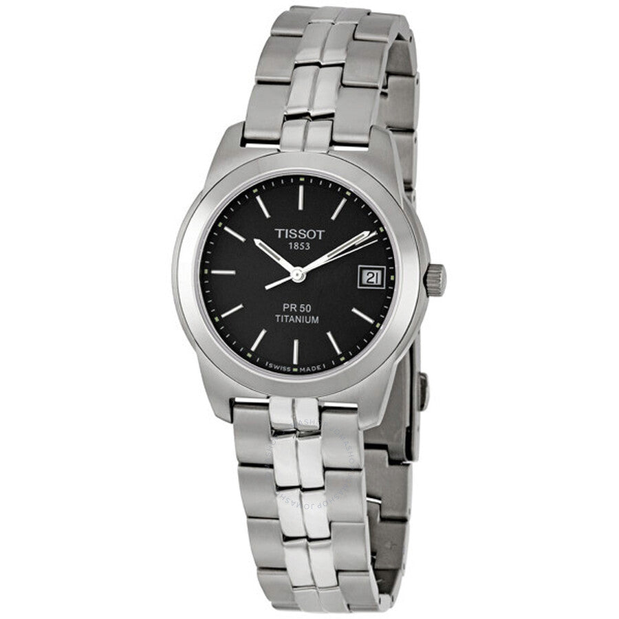Tissot PR 50 Titanium Black Men's Watch T34.7.481.61 - Dawson Watches