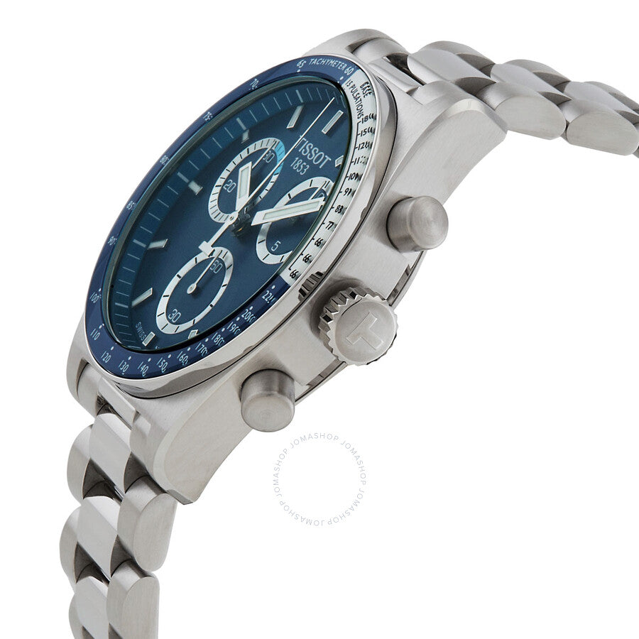 Tissot PR516 Chronograph Quartz Blue Dial Men's Watch T149.417.11.041.00 - Dawson Watches #2