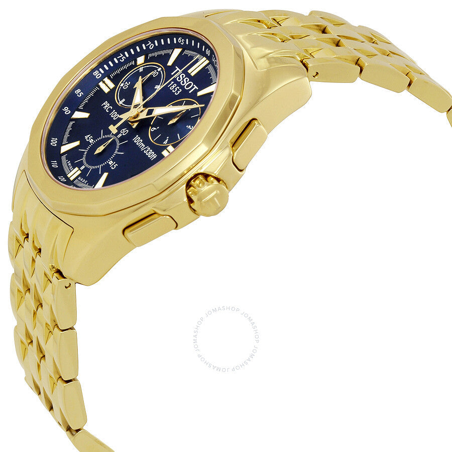 Tissot PRC 100 Chronograph Men's Watch T22.5.686.41 - Dawson Watches #2