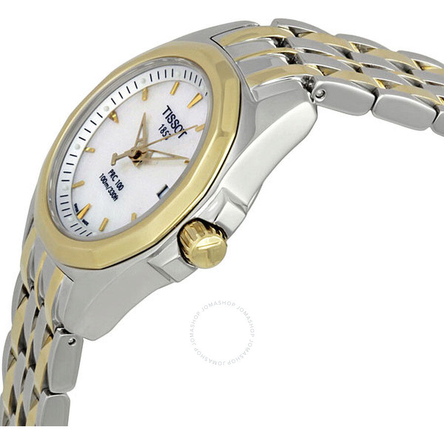 Tissot PRC 100 Mother of Pearl Ladies Watch T0080102211100 - Dawson Watches #2