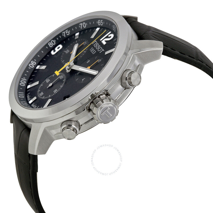 Tissot PRC 200 Chronograph Black Dial Men's Watch T0554171605700 - Dawson Watches #2