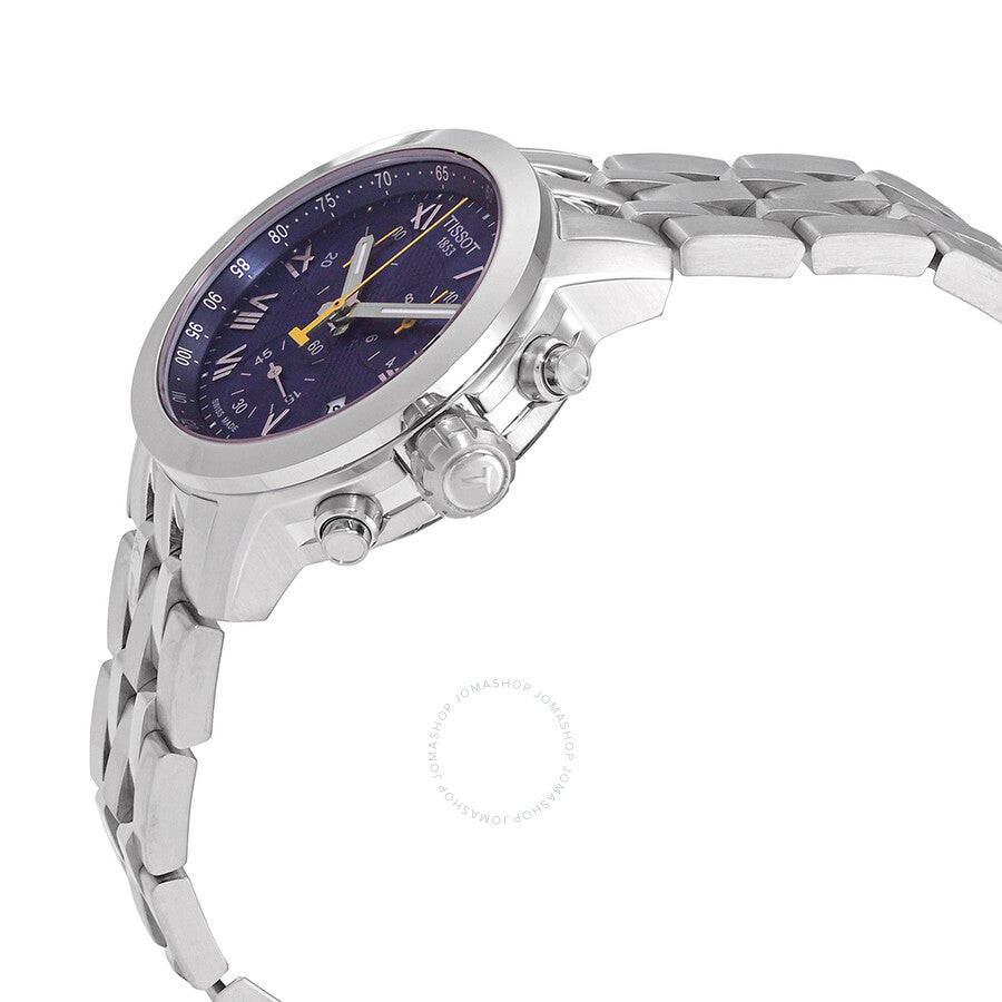 Tissot PRC 200 Chronograph Quartz Blue Dial Ladies Watch T055.217.11.043.00 - Dawson Watches #2