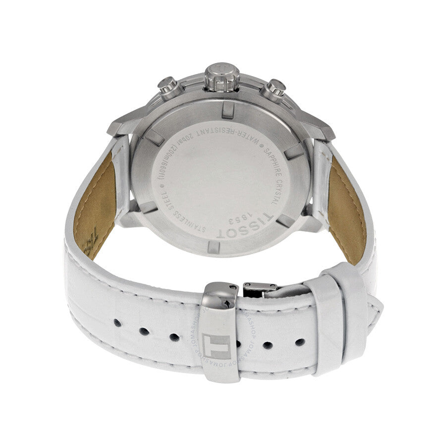 Tissot PRC 200 Chronograph White Dial Steel Watch T055.417.16.017.00 - Dawson Watches #3