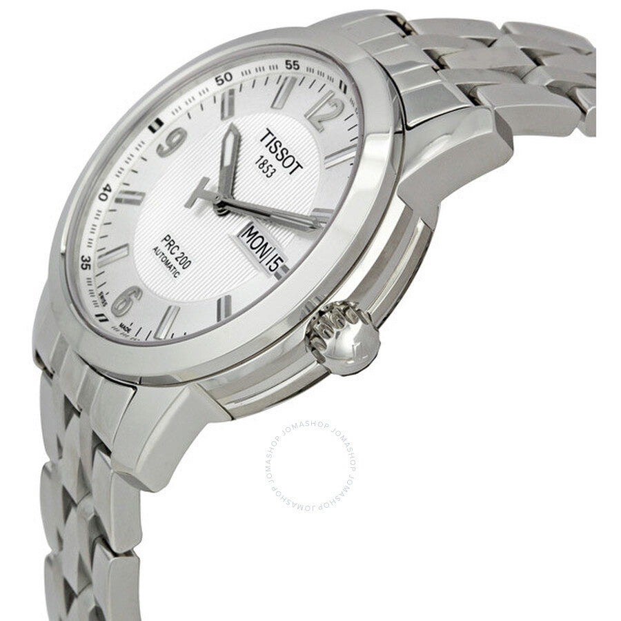 Tissot PRC 200 Men's Watch Automatic Bracelet Silver Dial T014.430.11.037.00 - Dawson Watches #2