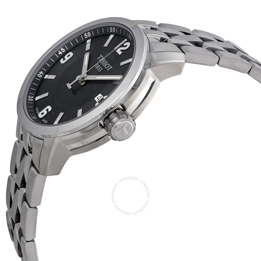 Tissot PRC 200 Quartz Black Dial Men's Watch T0554101105700 - Dawson Watches #2