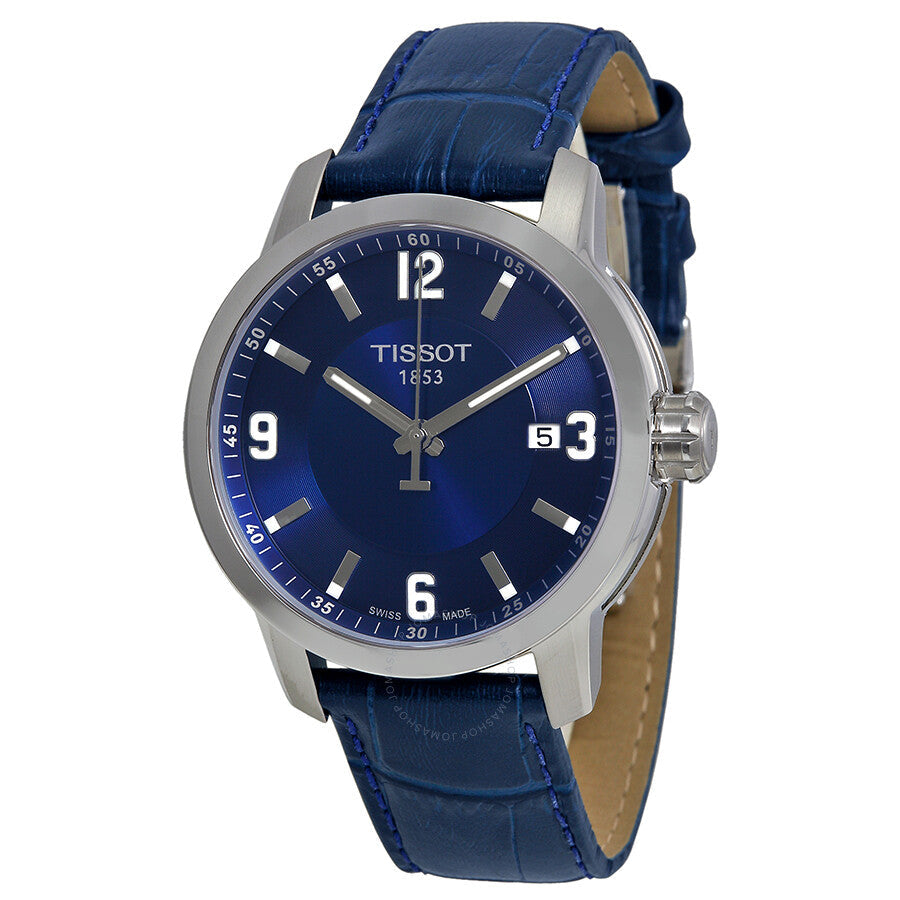 Tissot PRC 200 Quartz Blue Dial Sport Men's Watch T0554101604700 - Dawson Watches