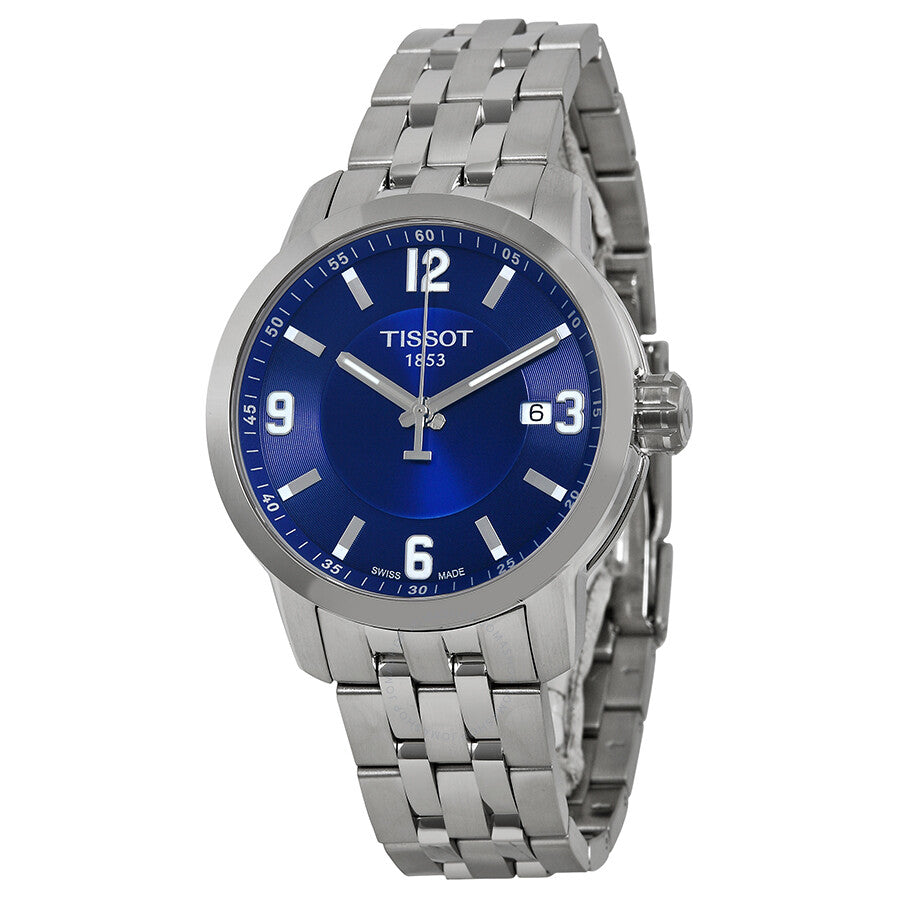 Tissot PRC 200 Quartz Blue Dial Sport Men's Watch T0554101104700 - Dawson Watches