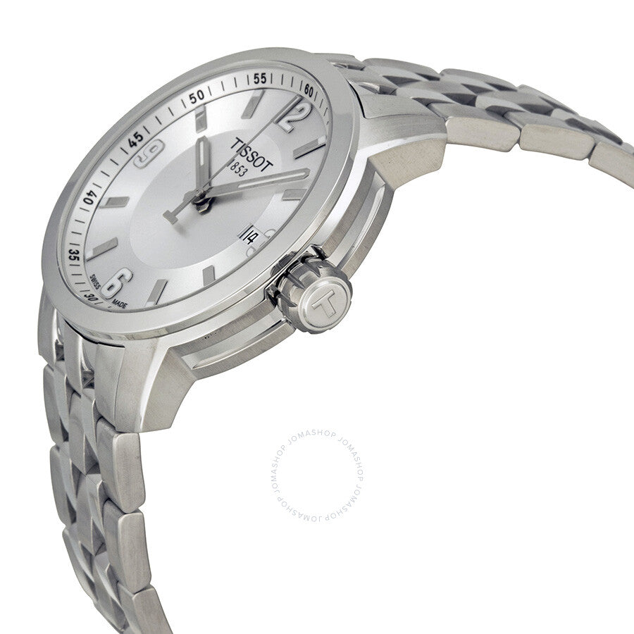 Tissot PRC 200 Quartz Silver Dial Stainless Steel Sport Men's Watch T0554101103700 - Dawson Watches #2