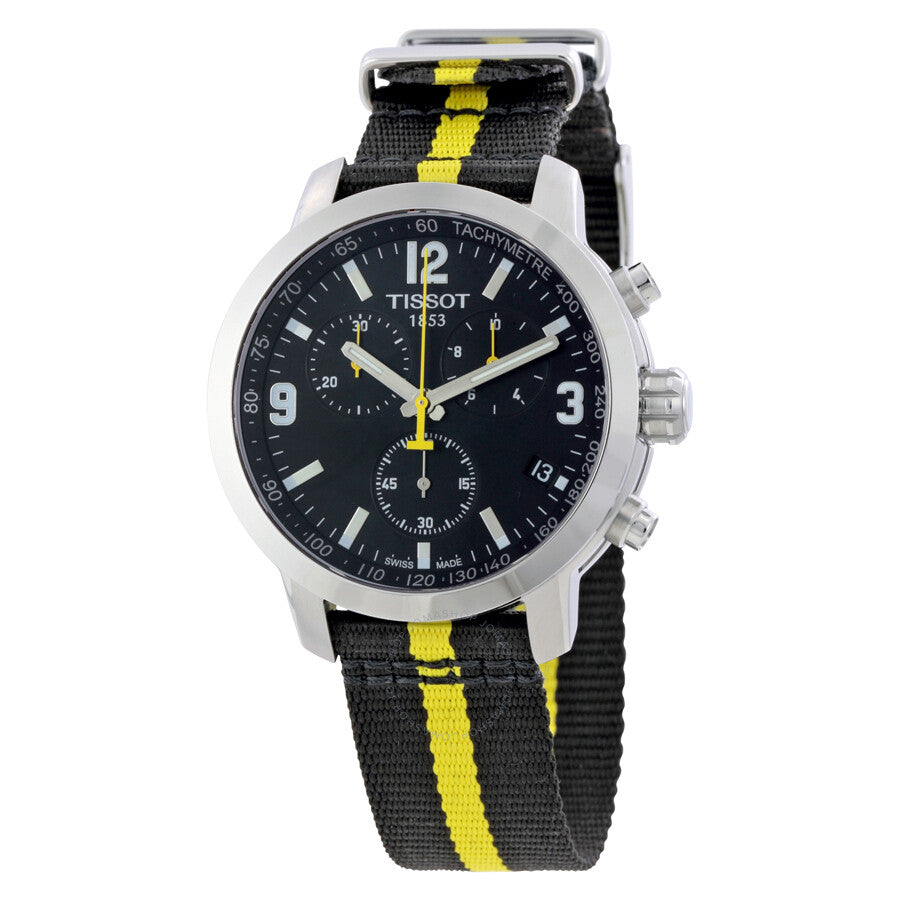 Tissot PRC 200 Tour De France Black Dial Men's Watch T0554171705701 - Dawson Watches