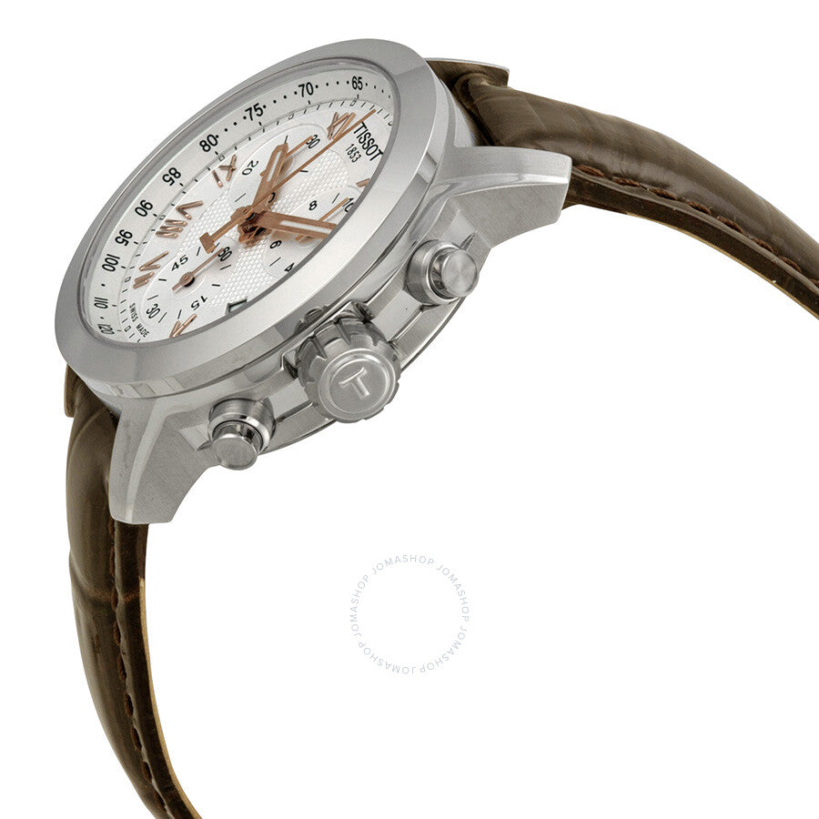 Tissot PRC200 Chronograph Silver Dial Ladies Watch T0552171603302 - Dawson Watches #2