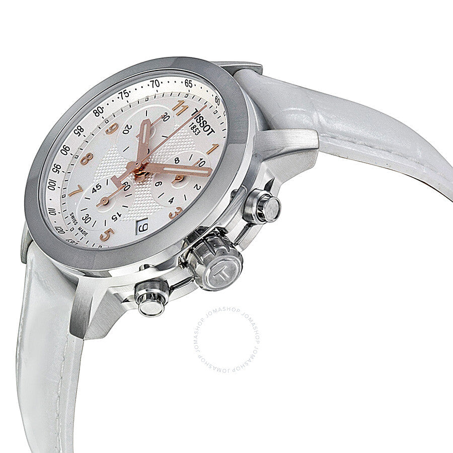 Tissot PRC200 Chronograph Silver Dial Ladies Watch T0552171603201 - Dawson Watches #2