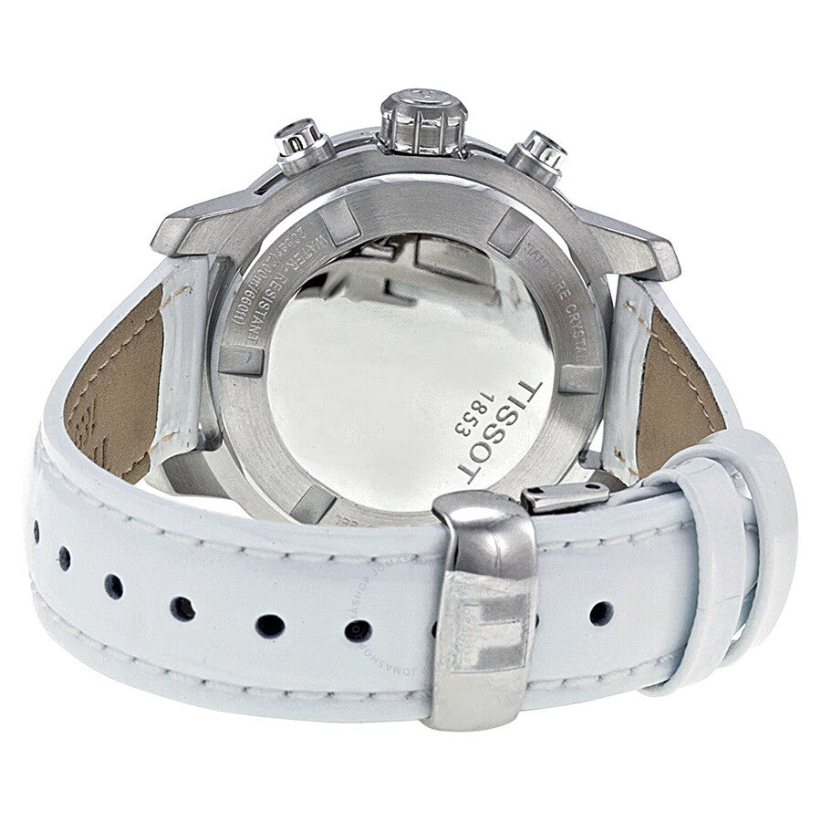Tissot PRC200 Chronograph Silver Dial Ladies Watch T0552171603201 - Dawson Watches #3