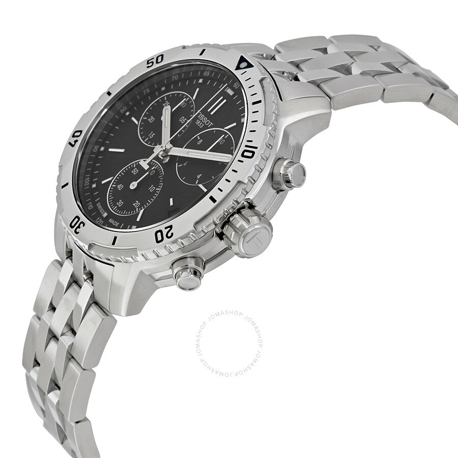Tissot PRS 200 Chronograph Black Dial Men's Watch T067.417.11.051.01 - Dawson Watches #2