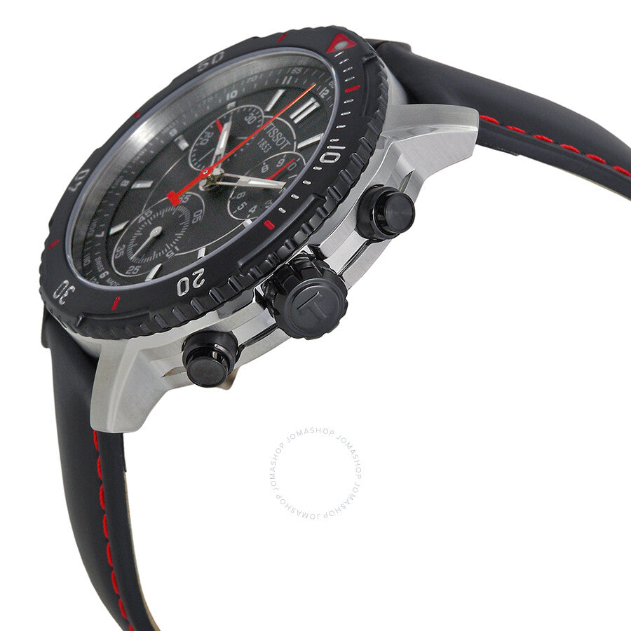 Tissot PRS 200 Chronograph Black Dial Men's Watch T0674172605100 - Dawson Watches #2