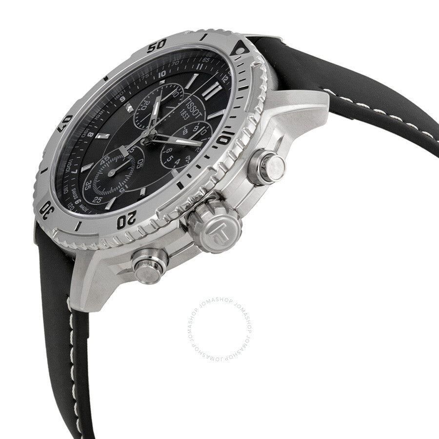 Tissot PRS 200 Chronograph Black Dial Men's Watch T0674171605100 - Dawson Watches #2