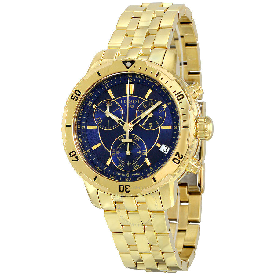 Tissot PRS 200 Chronograph Blue dial Men's Watch T067.417.33.041.00 - Dawson Watches
